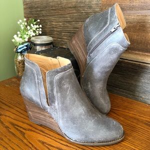 Lucky Brand Wedge Booties